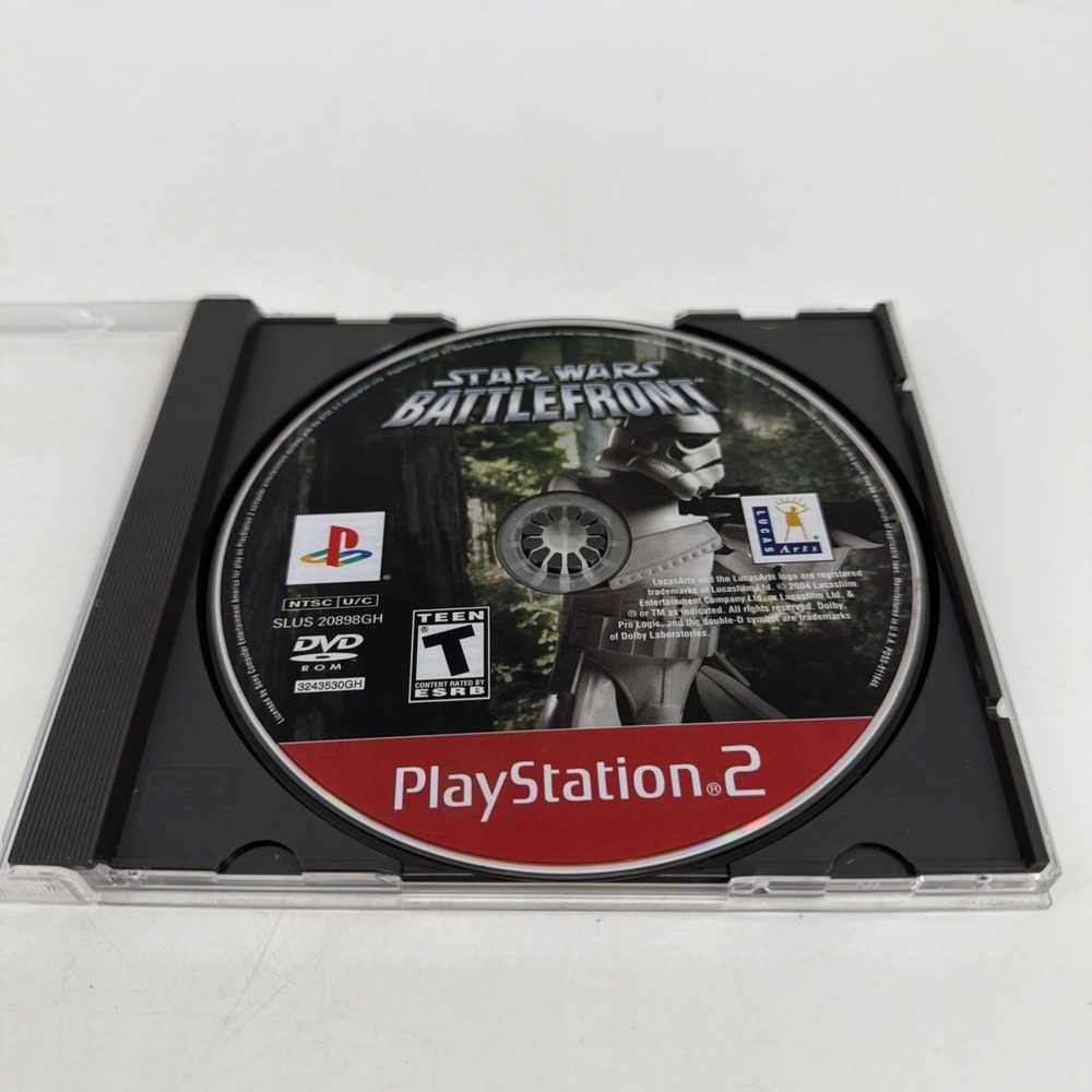 Star Wars: Battlefront (Sony PlayStation 2, 2004) PS2 GAME DISC ONLY TESTED